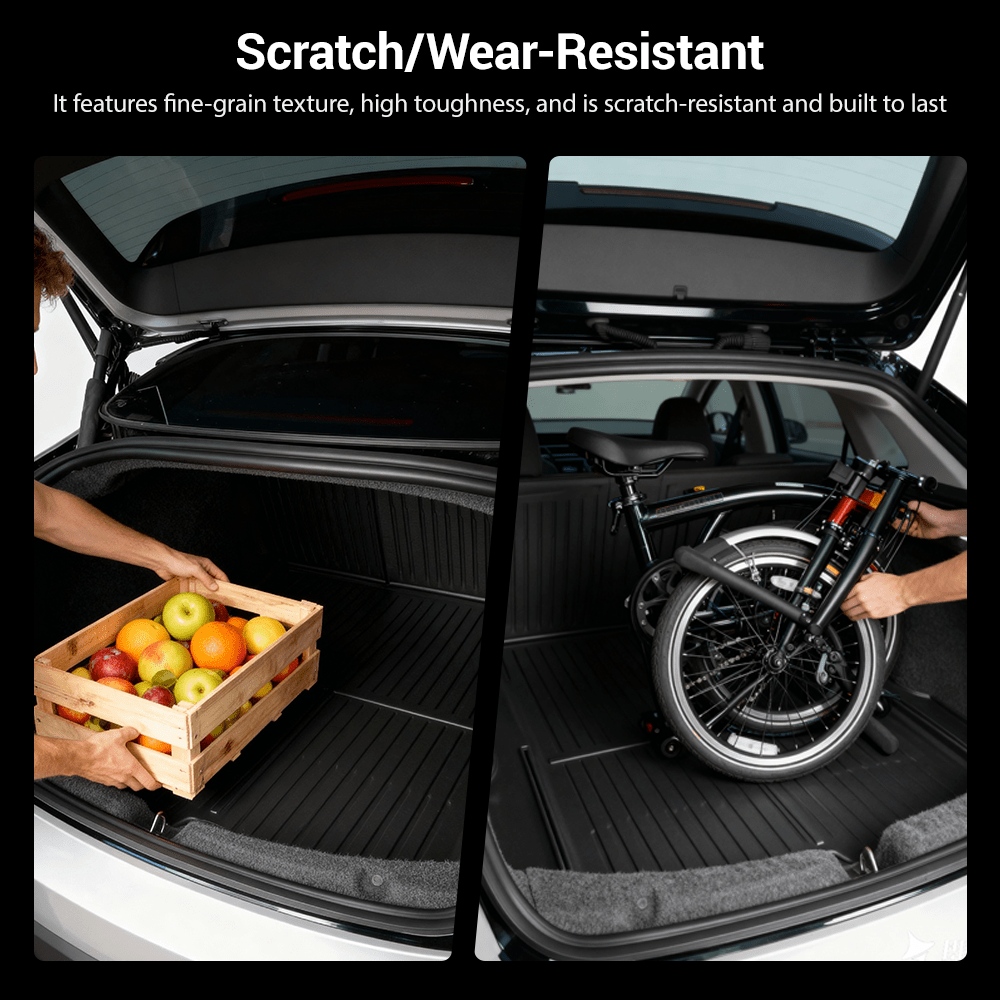 Trunk Mat With Backrest Mat for Model 3 Highland