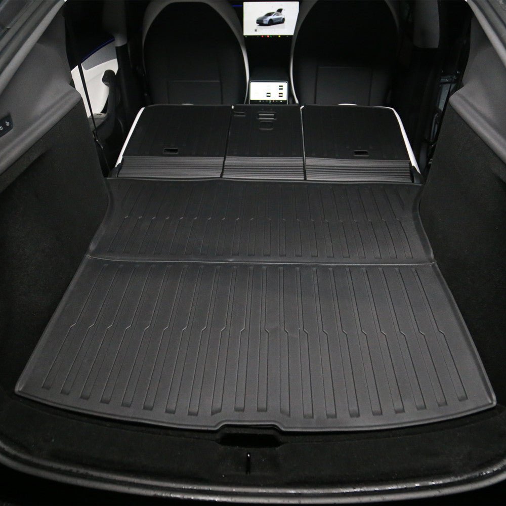 Trunk Mat with Backrest Mat for Model Y Juniper | TPE | Waterproof |