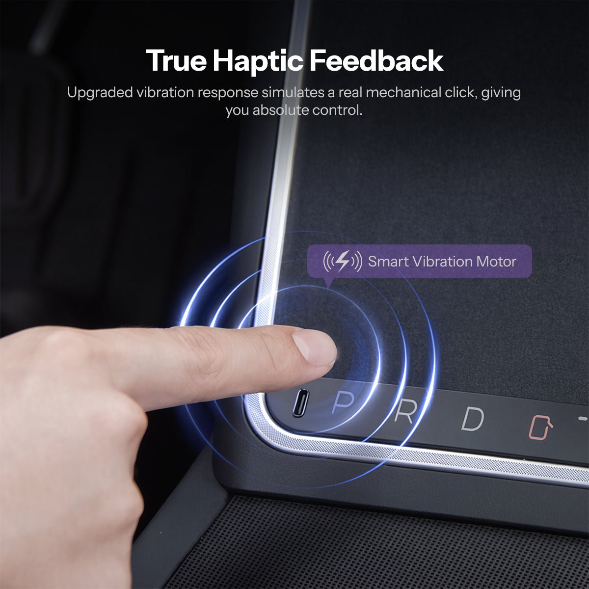 Wireless Charging Smart Button with Ambient Light for Model 3 Highland / Y Juniper