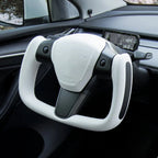 Yoke Carbon Fiber Steering Wheel for Model 3 / Y【Style 37】