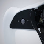 Yoke Plaid Steering Wheel for Tesla Model 3 / Y【White Leather】