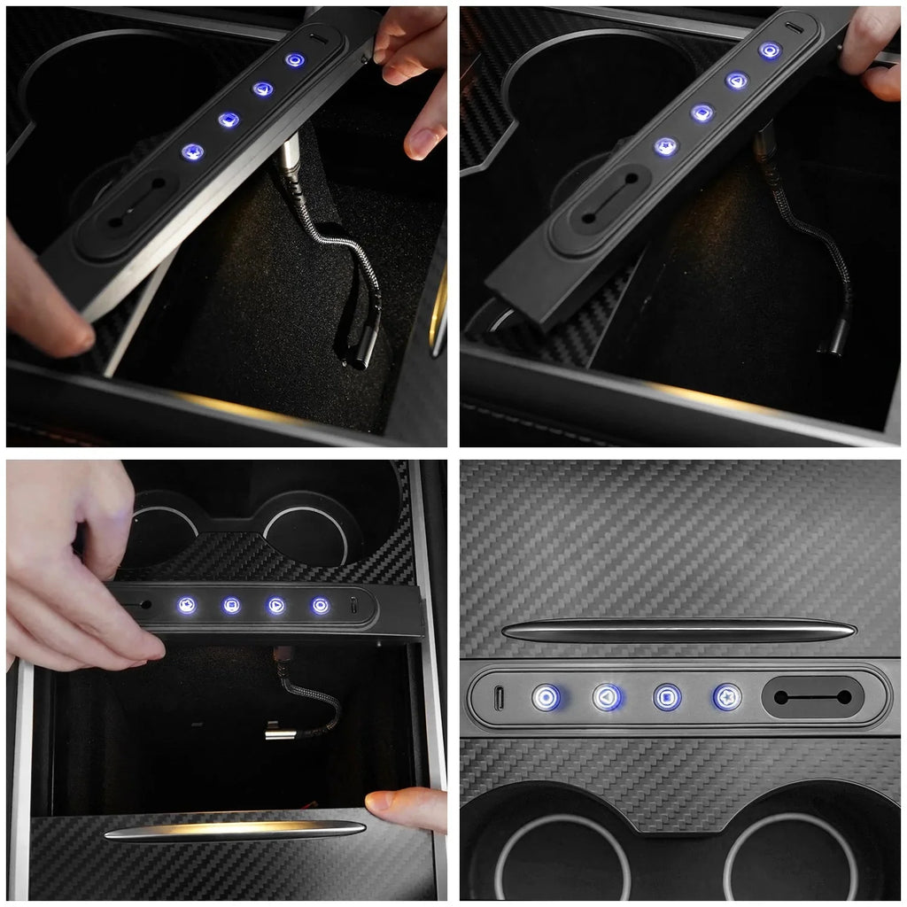 Physical Shortcut Buttons Console for Model 3/Y