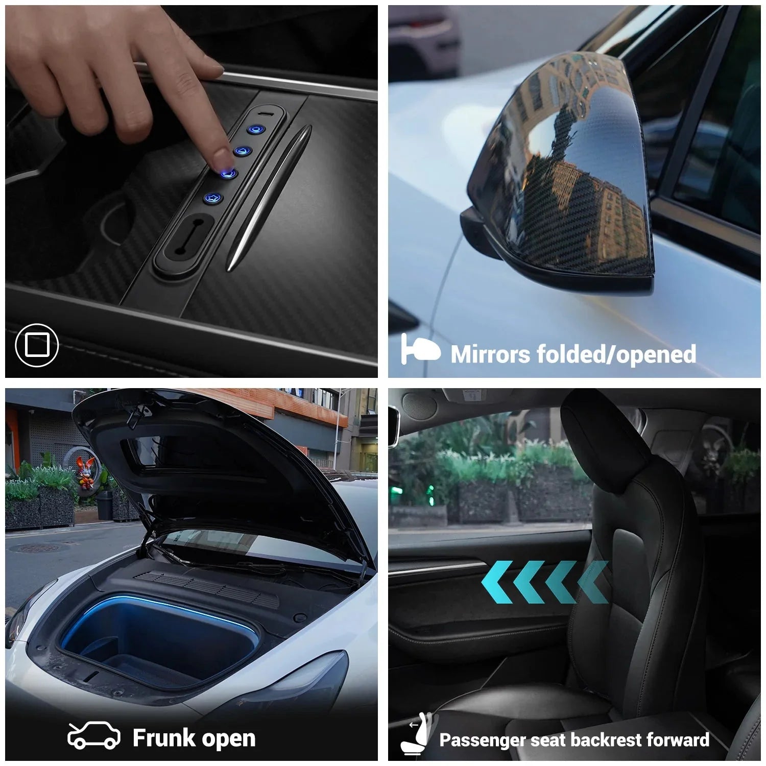 Physical Shortcut Buttons Console for Model 3/Y