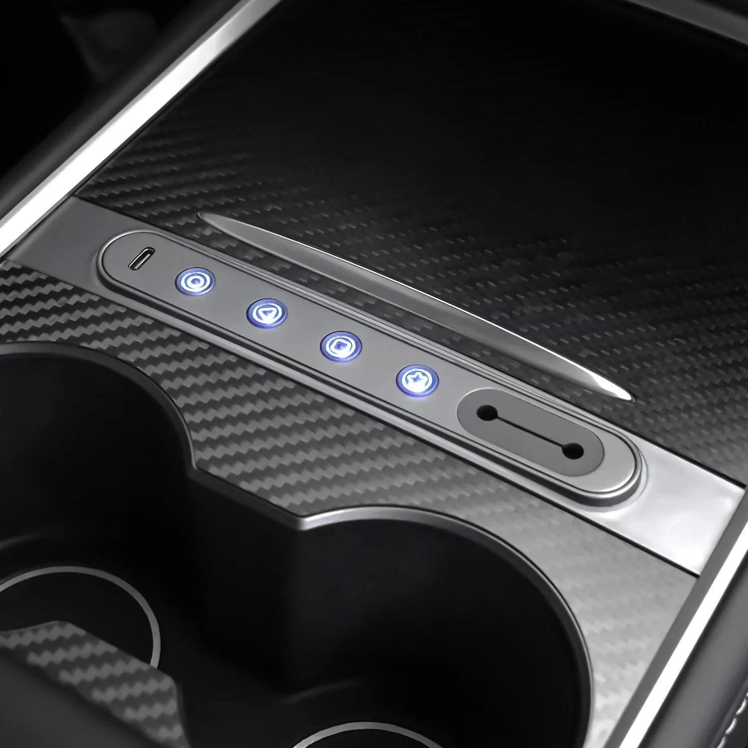 Physical Shortcut Buttons Console for Model 3/Y