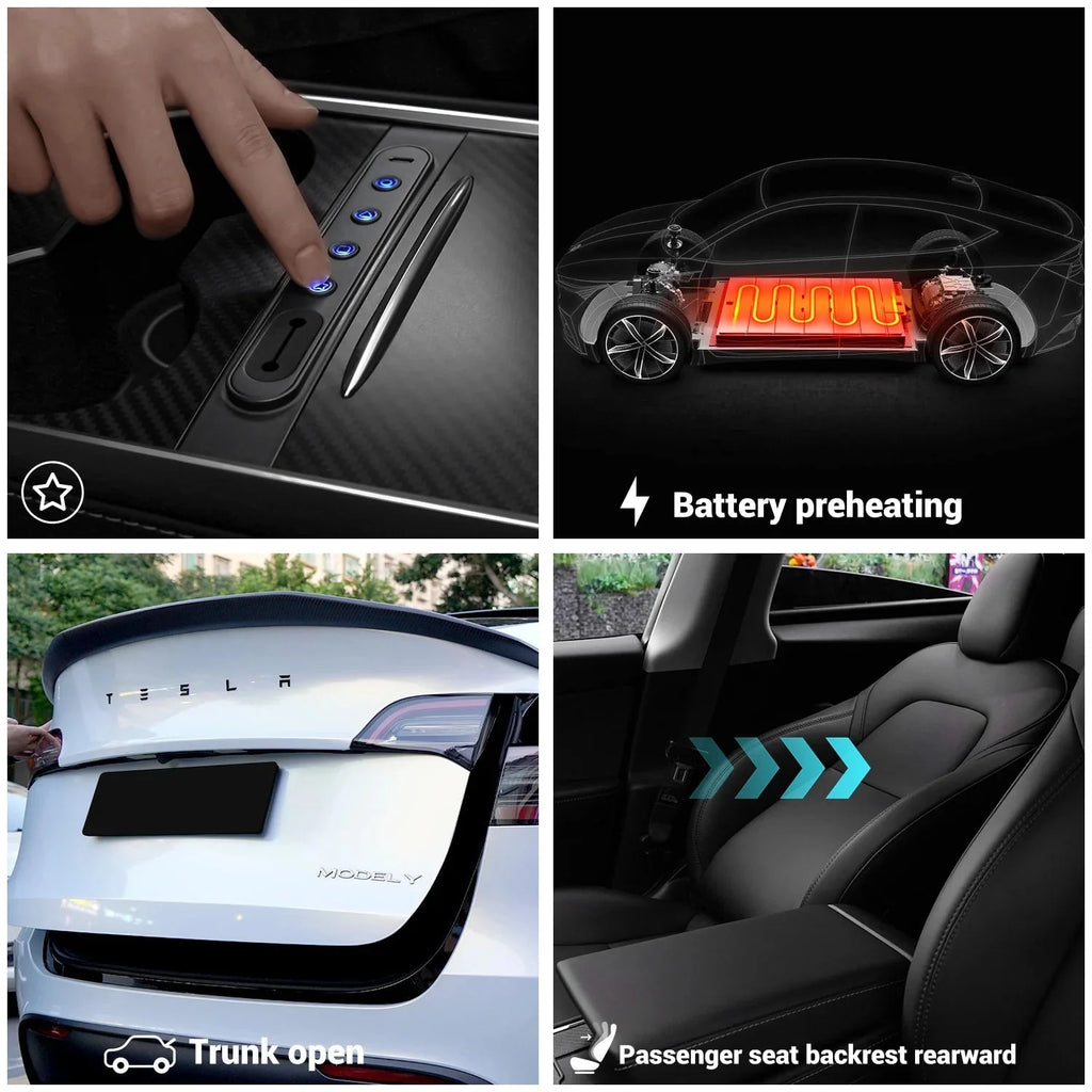 Physical Shortcut Buttons Console for Model 3/Y