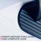 Charge Port Wrap | Carbon Fiber Decal for 2017-2023 Tesla Model 3 and 2019-2025 Tesla Model Y