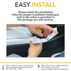Interior Vinyl Wrap Kit | Tesla Model X 2021-2026 (Refresh)- Plaid Style Black Carbon Fiber