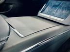 Interior Vinyl Wrap Kit | Tesla Model X 2021-2026 (Refresh)- Plaid Style Black Carbon Fiber