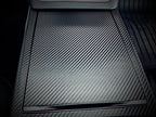 Interior Vinyl Wrap Kit | Tesla Model X 2021-2026 (Refresh)- Plaid Style Black Carbon Fiber