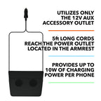 MagSafe Compatible Dual Wireless Charger | 2021-2023 Tesla Model 3 and 2021-2025 Tesla Model Y