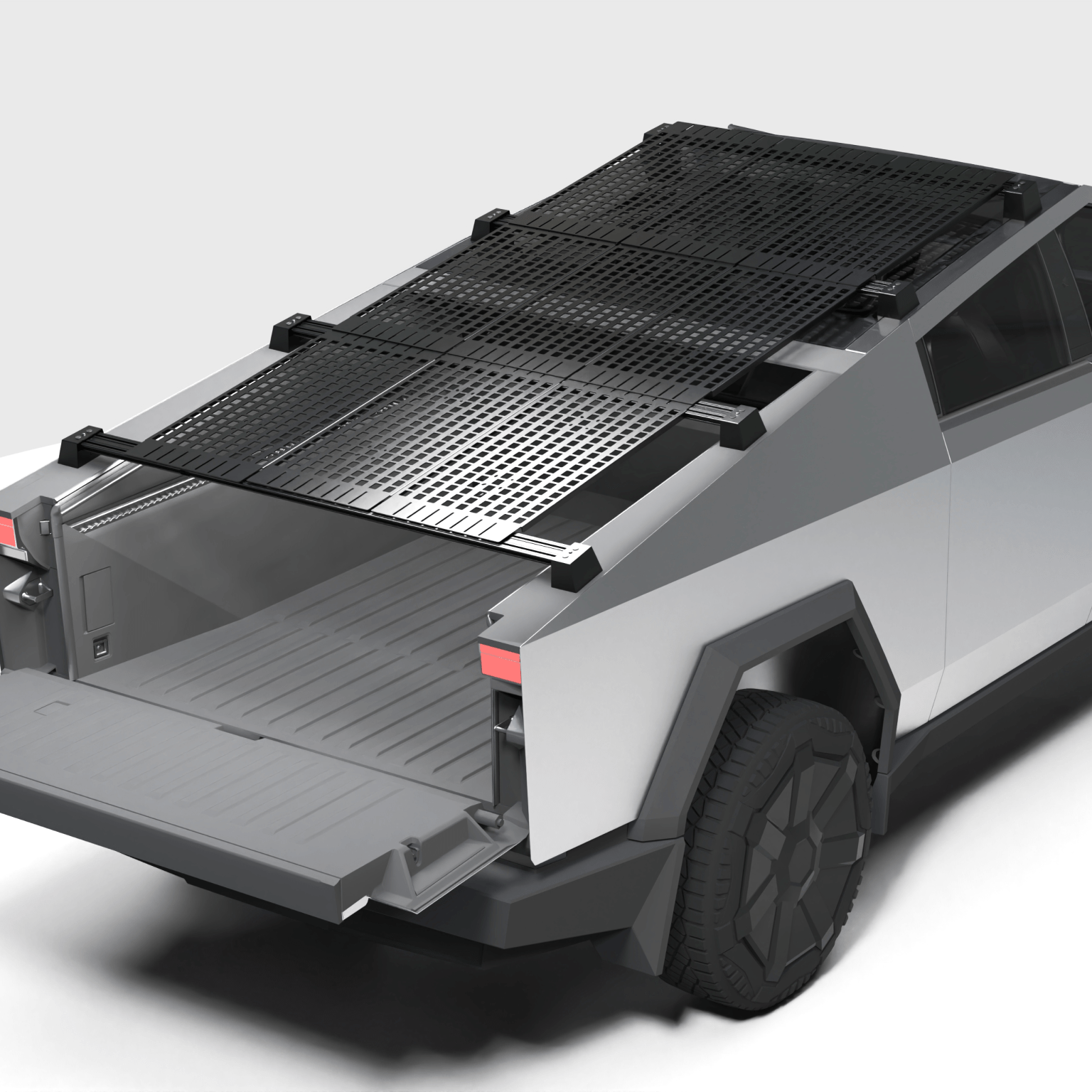 Tesla Cybertruck Adjustable Crossbar Roof Rack Cargo Rack Carrier