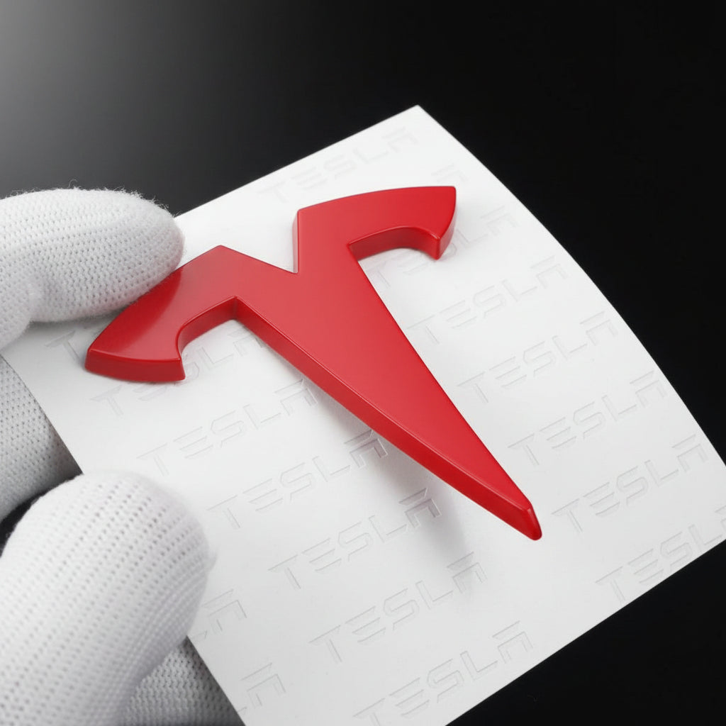 Tesla Logo "T" Emblem for Model 3 / Y (Set of 3)