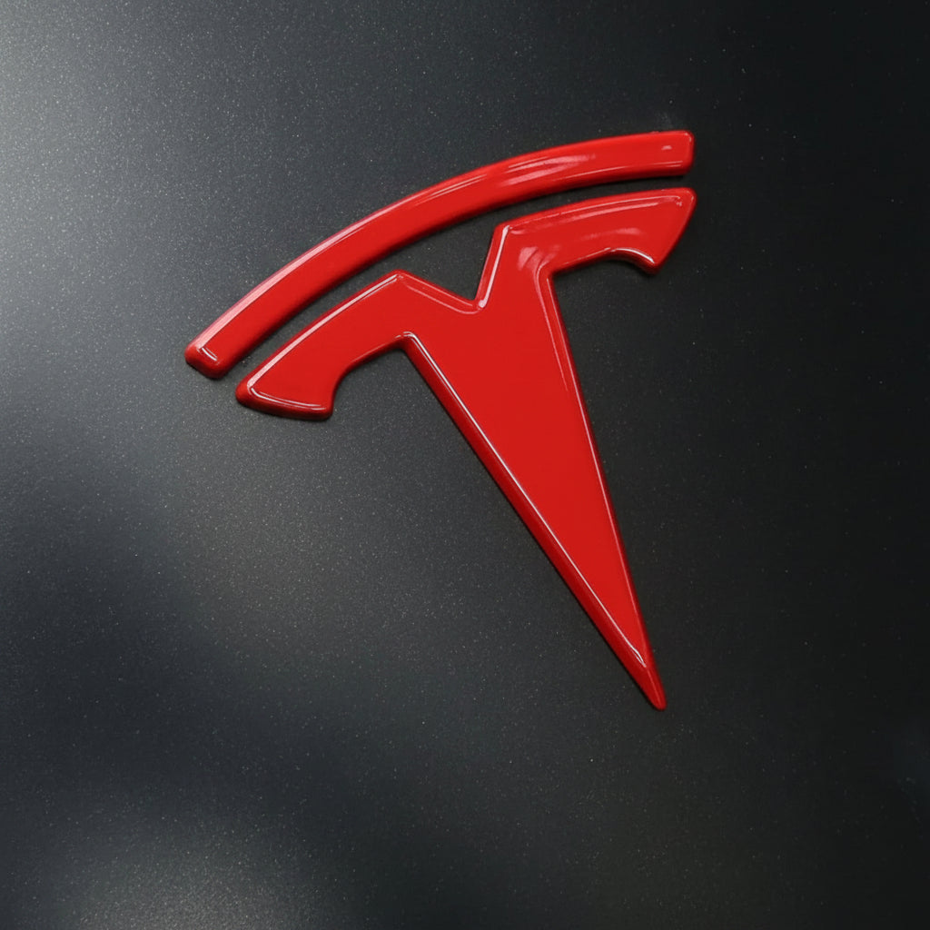 Tesla Logo "T" Emblem for Model 3 / Y (Set of 3)