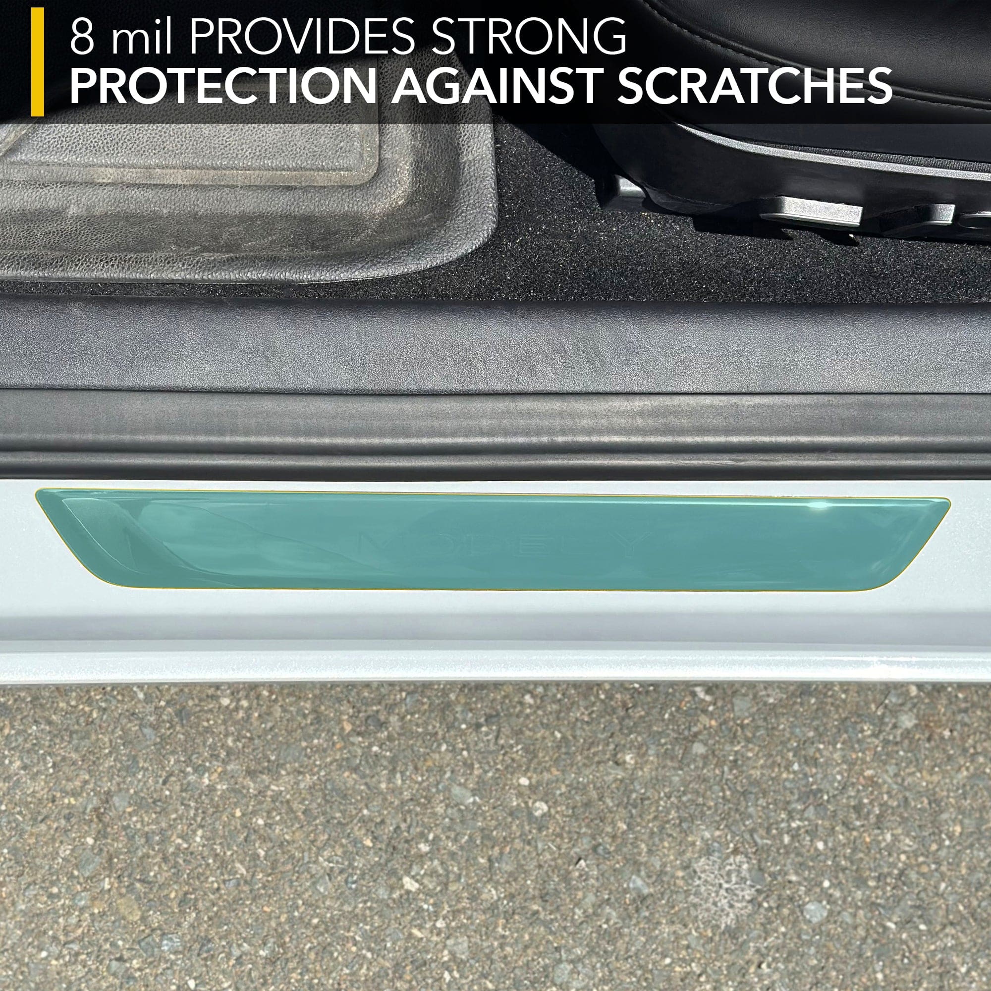 Door Sills PPF | Tesla Model Y 2021-2025 & Tesla Model 3 2021-2023