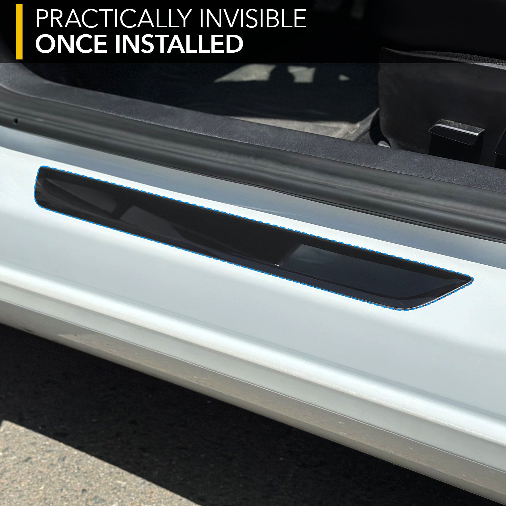 Door Sills PPF | Tesla Model Y 2021-2025 & Tesla Model 3 2021-2023