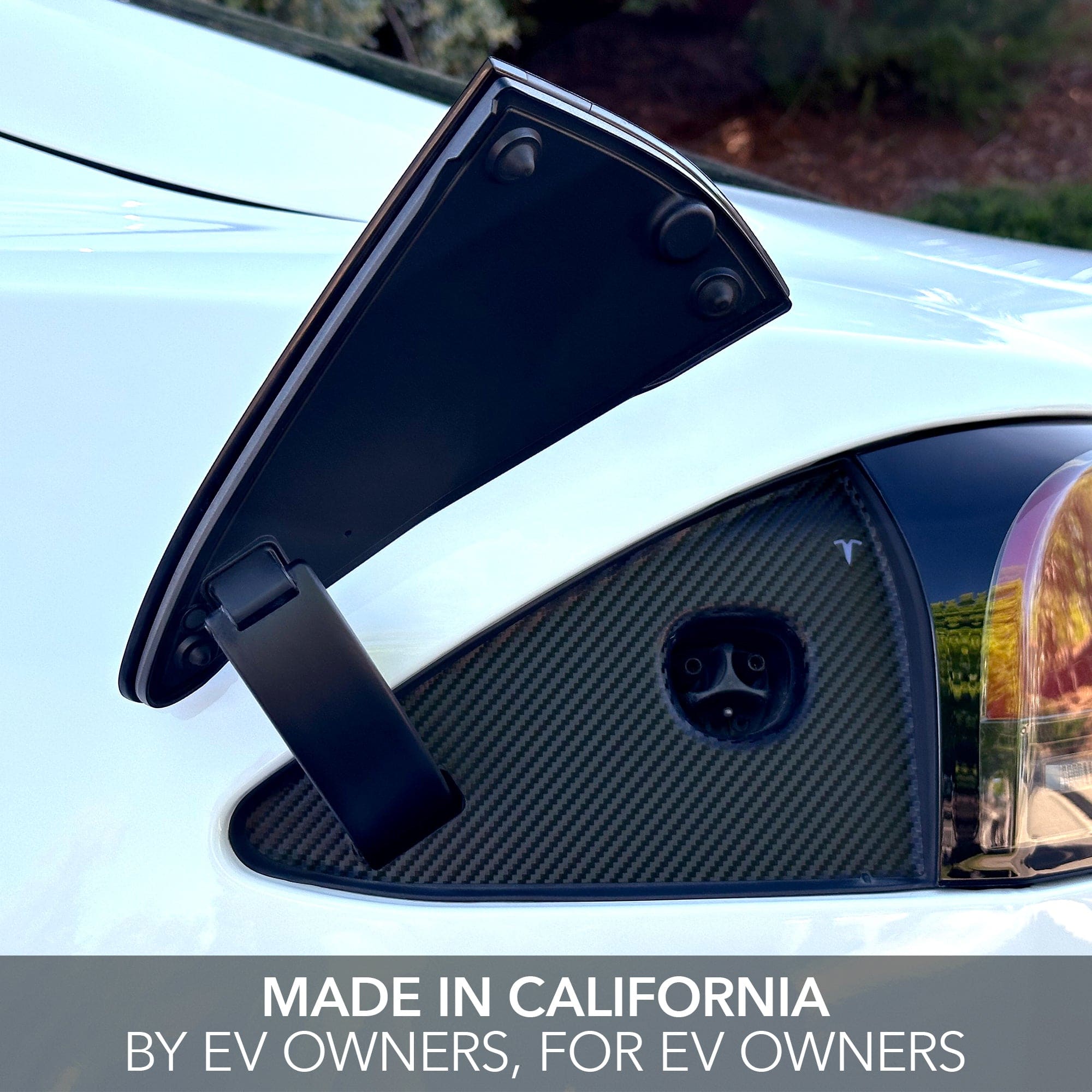 Charge Port Vinyl Wrap | Tesla Model S 2022-2026