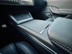 Interior Vinyl Wrap Kit | Plaid Style Black Carbon Fiber for Tesla Model S 2021-2026