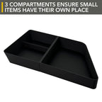 Trunk Tray Organizer | Storage Box for Tesla Model S 2021-2026