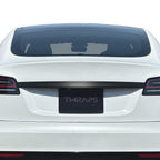 Trunk Trim Vinyl Wrap Kit | Carbon Fiber Decal for Tesla Model S 2022-2023