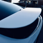 Carbon Fiber Spoiler Wrap | Tesla Model X 2016-2026 including Plaid & Long Range