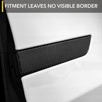 Door Handles Vinyl Wrap Covers | Carbon Fiber for Tesla Model X