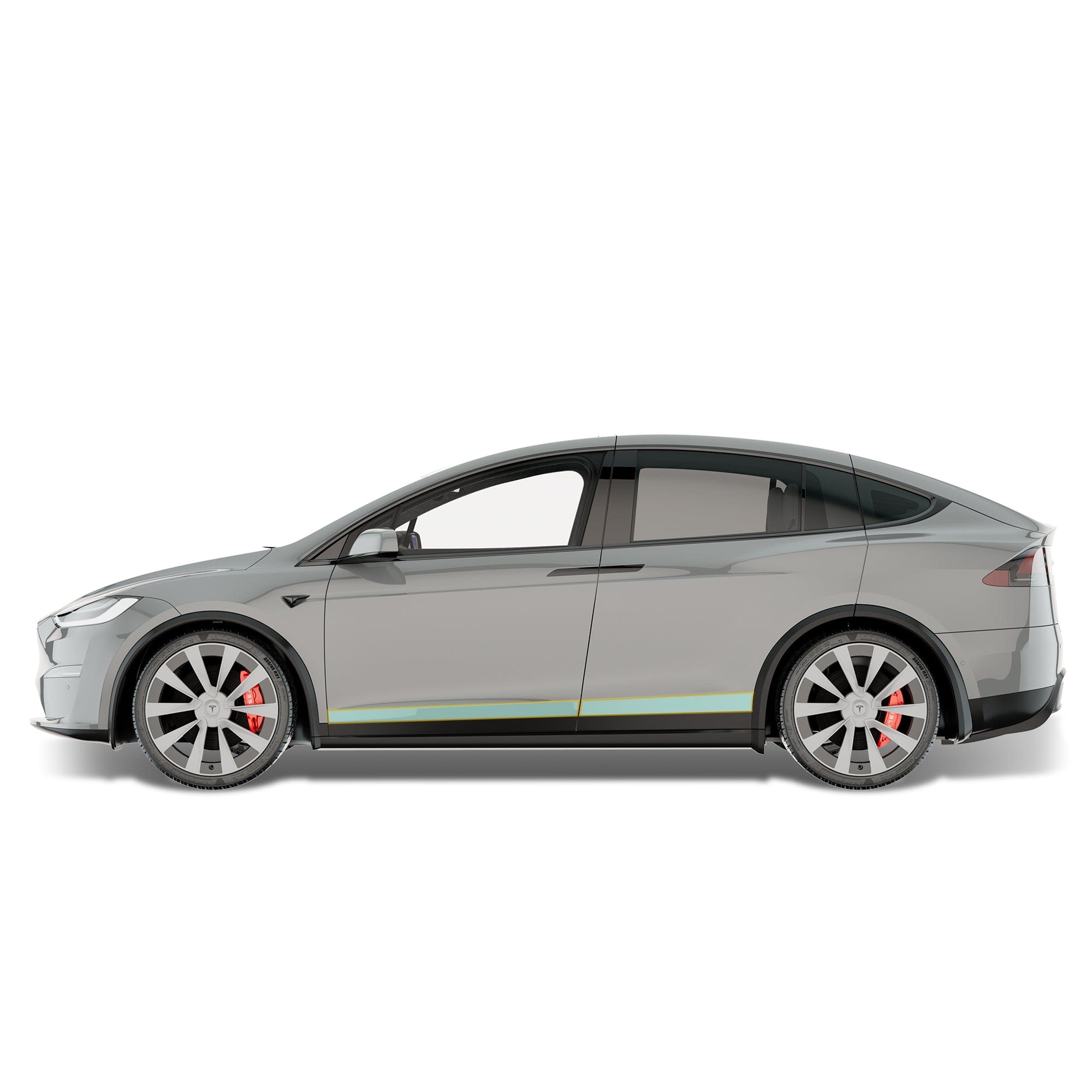 Lower Doors PPF | Rockers Area Paint Protection Film for Tesla Model X