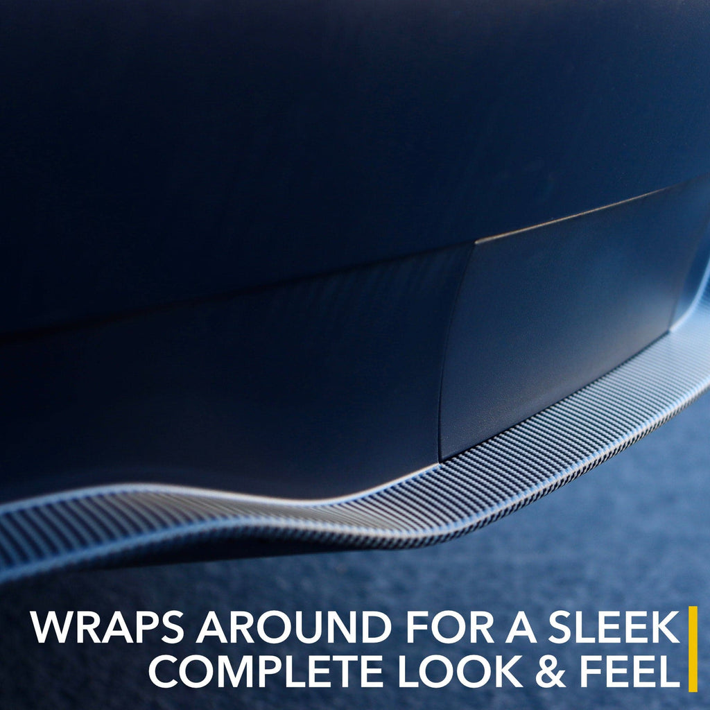 Diffuser Lip Wrap | Carbon Fiber Decal for 2019-2025 Tesla Model Y