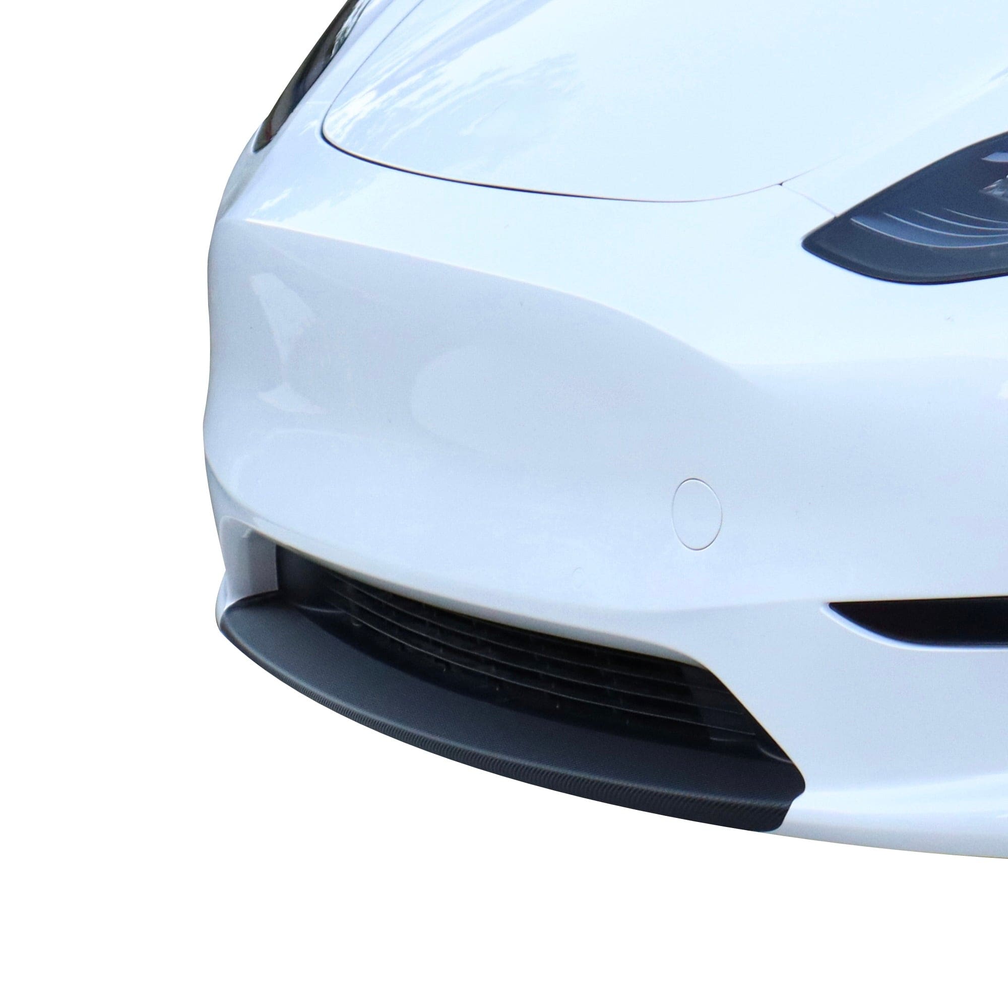 Front Lip Wrap | Carbon Fiber Decal for 2019-2025 Tesla Model Y