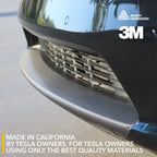 Front Lip Wrap | Carbon Fiber Decal for 2019-2025 Tesla Model Y