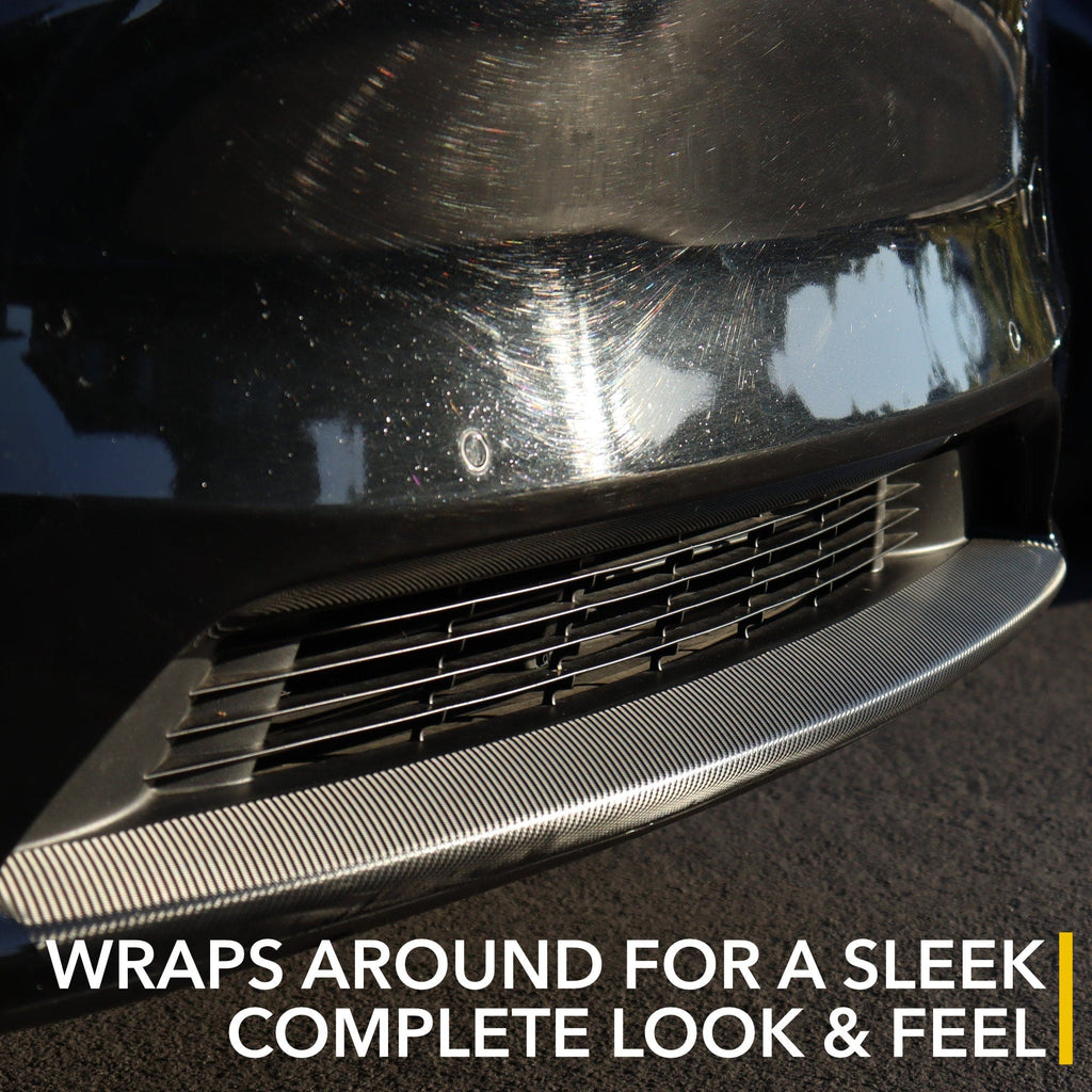 Front Lip Wrap | Carbon Fiber Decal for 2019-2025 Tesla Model Y