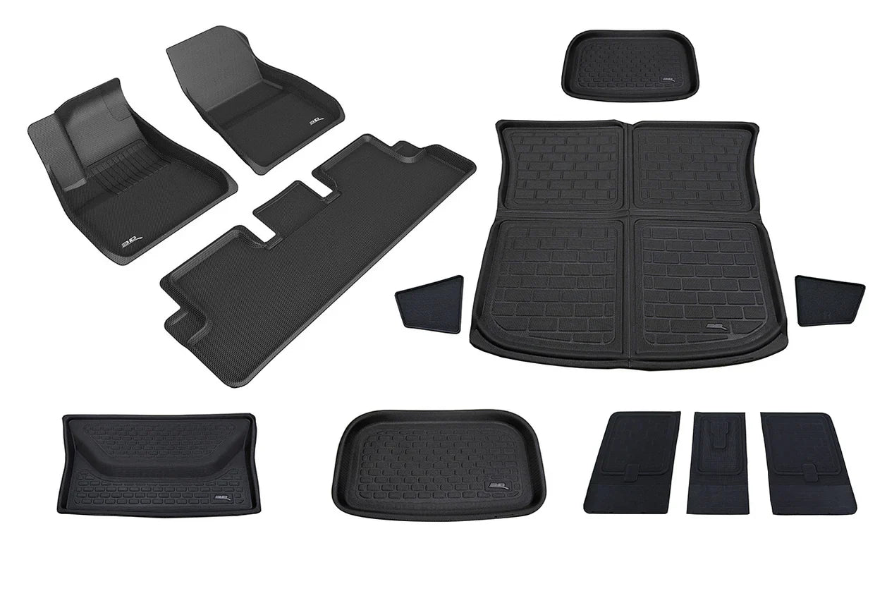3D MAXpider Tesla Model Y 2020-2026 + Juniper All-Weather Floor Mats and Liners