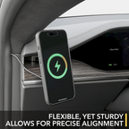 Dashboard Phone Mount / Charger | Tesla Model S & Model X Refresh