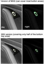 Glow-in-the-Dark Door Handle Stickers for Model 3 (8-Pack) | 2 Colors | Easy Find