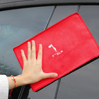 Premium Dual-Sided Microfiber Towel | 8x Absorbent | Coral Velvet + Suede | 28×20cm