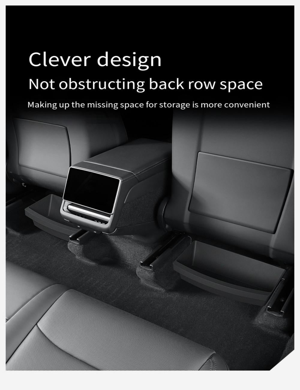 TPE Under Seat Storage Box for Model Y Juniper |