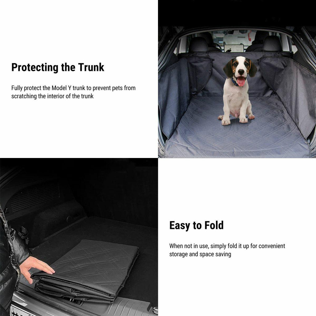 Tesla Model Y Pet Trunk Mat | Waterproof Dog Cargo Liner |