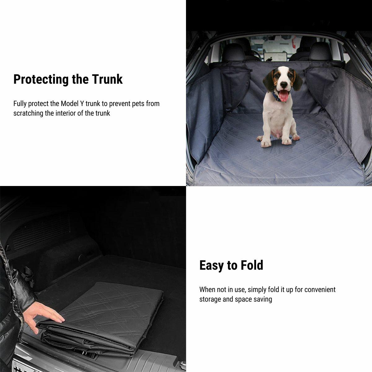 Tesla Model Y Pet Trunk Mat | Waterproof Dog Cargo Liner |
