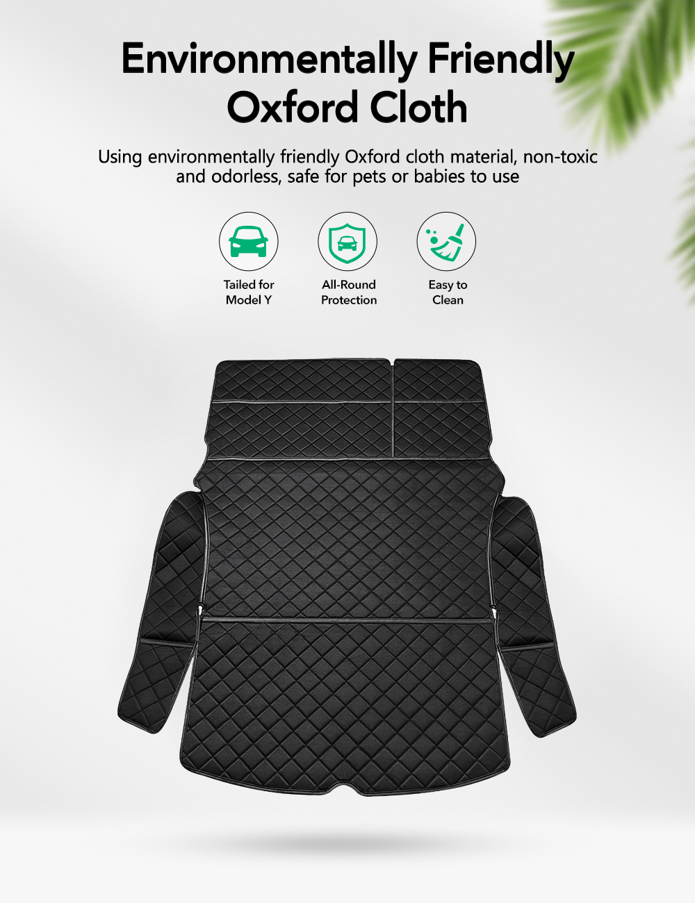 Trunk Mat Waterproof Car Dog Cover for Model Y |