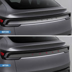 Trunk Tailgate Applique for Tesla Model Y Juniper - Real Dry Molded Carbon Fiber