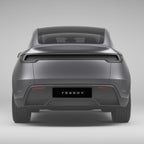 Trunk Tailgate Applique for Tesla Model Y Juniper - Real Dry Molded Carbon Fiber