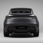 Trunk Tailgate Applique for Tesla Model Y Juniper - Real Dry Molded Carbon Fiber