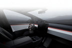 Behind Screen Storage Tray | Tesla Cybertruck - Dashboard Organizer