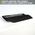 Door Handles Vinyl Wrap Kit | Carbon Fiber for Tesla Model S 2012-2026