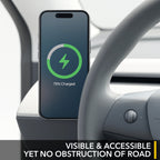 Dashboard Phone Mount / Qi2 Charger | Tesla Model 3 Highland, Model Y Juniper