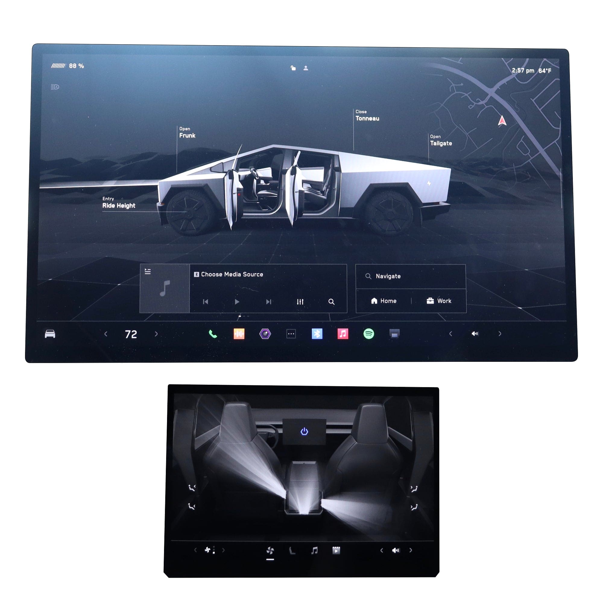 Screen Protectors | Tesla Cybertruck Display Cover 9H Ultra Tough