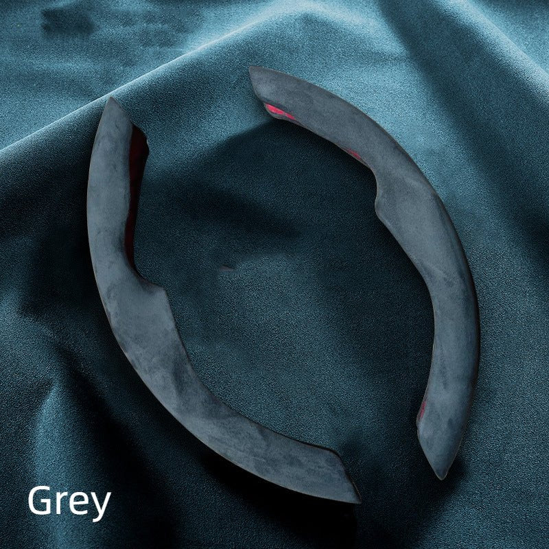 Ultra-thin Alcantara Steering Wheel Cover for Model 3 / Y |