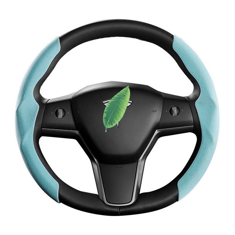 Ultra-thin Alcantara Steering Wheel Cover for Model 3 / Y |