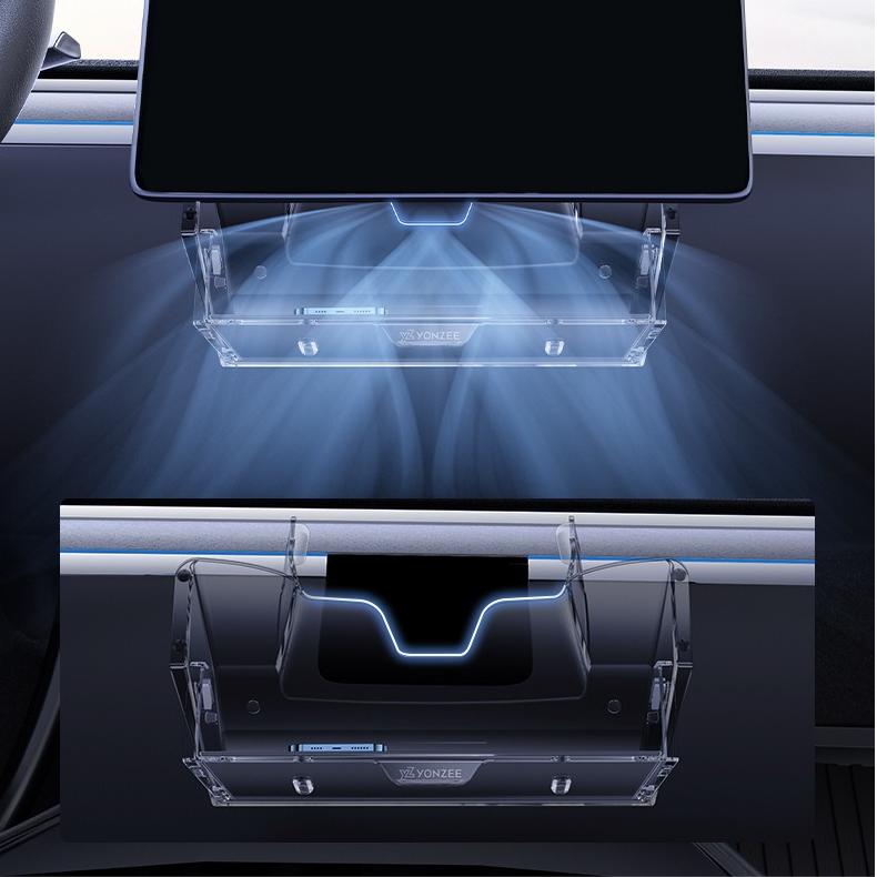 Under Screen Storage Organizer for Model Y Juniper & Model 3 Highland |