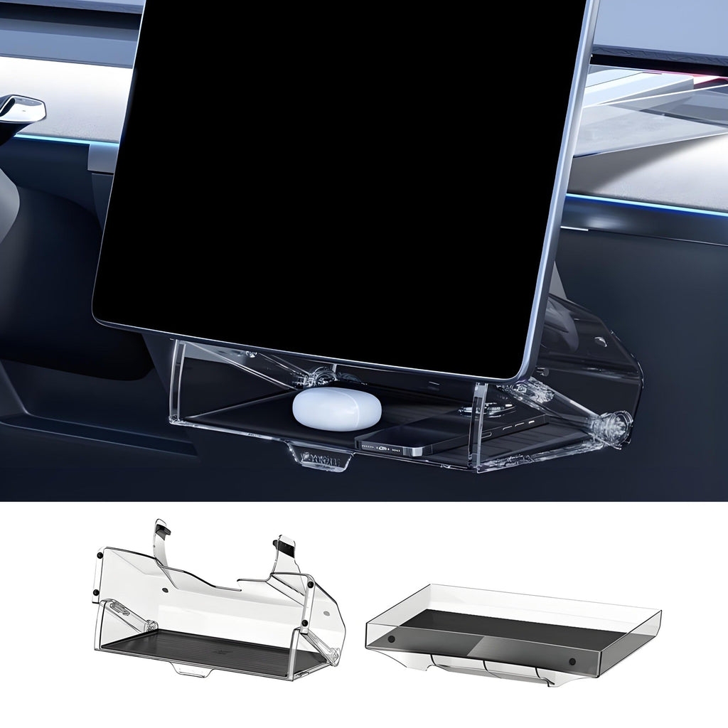 Under Screen Storage Organizer for Model Y Juniper & Model 3 Highland |