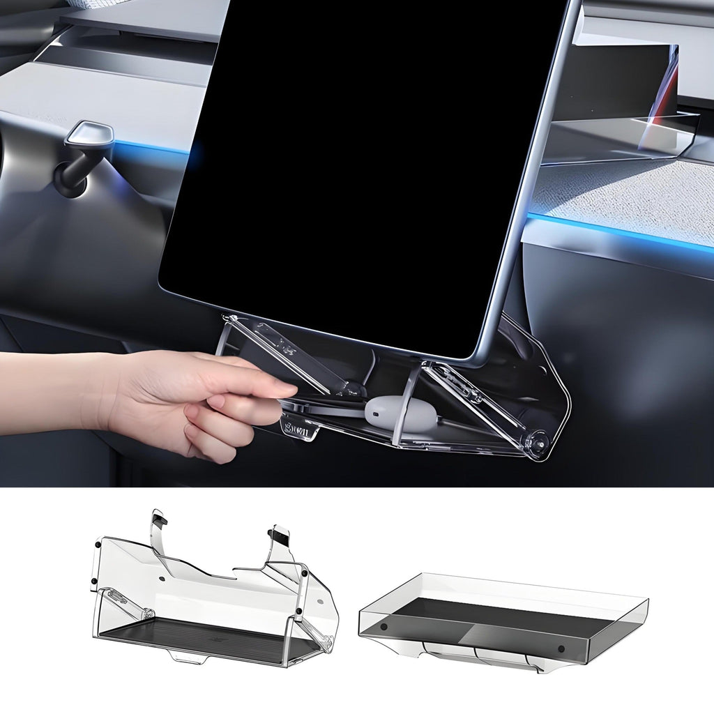 Under Screen Storage Organizer for Model Y Juniper & Model 3 Highland |